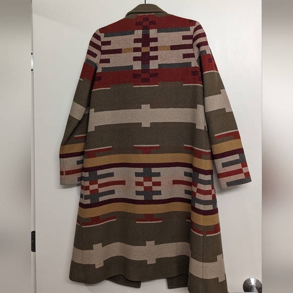 Pendleton Portland Collection car coat with archive print - Picture 4 of 8